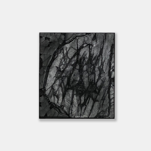 Susan Gunn, ‘Fondo Nero III’, 2021, Painting, Ink, earth pigment and organic gesso on fine linen and board, bo.lee gallery
