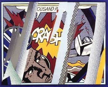 Roy Lichtenstein - Reflections on crash