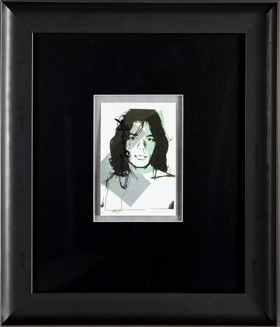 Andy Warhol, ‘Mick Jagger FS.II.138 Gallery Invitation Announcement’, 1975, Print, Lithograph, Modern Artifact