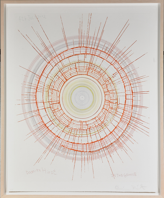 Damien Hirst, ‘In the Groove from In The Spin, The Action Of The World On Things Volume II’, 2002, Rago/Wright
