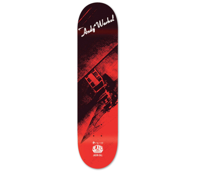 Andy Warhol, ‘Andy Warhol Electric Chair Skateboard Deck (New)’, 2010, Lot 180