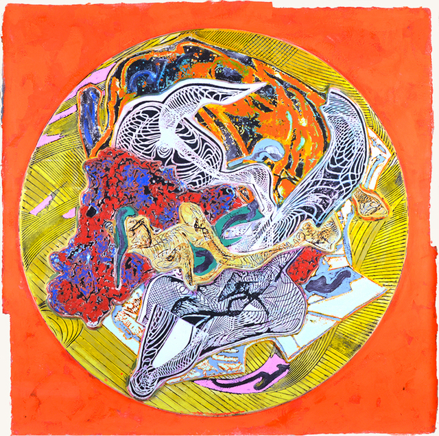 Frank Stella, ‘Untitled’, 1995, Mixed Media, Acrylic, resin, paper, and fiberglass mounted on board, Masterworks Fine Art
