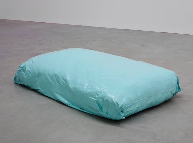 Julia Gruner, ‘Lazy Painting (Arctic)’, 2018, Sculpture, Acrylic paint filled with bubble wrap, Taubert Contemporary