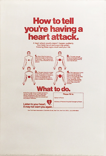 Andy Warhol, ‘How to Tell You´re Having a Heart Attack’, ca. 1984, Collectors Contemporary