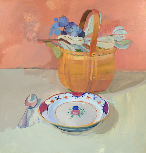 Xico Greenwald, ‘Basket with Flowers’, The Painting Center