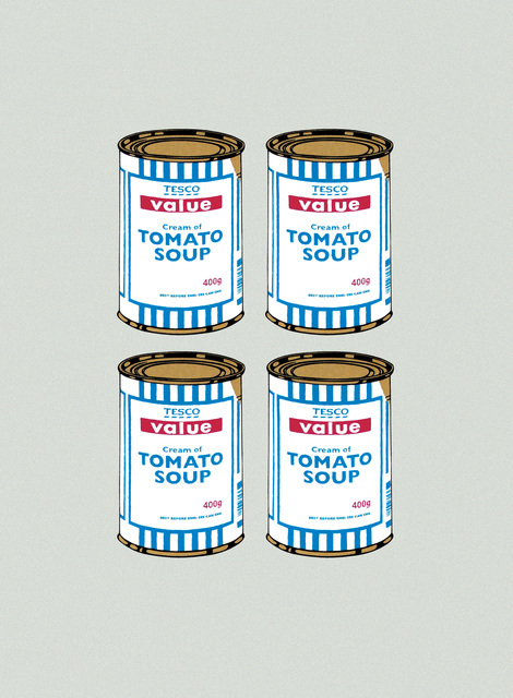 Banksy, ‘Soup Can (Quad)’, 2006, Andipa