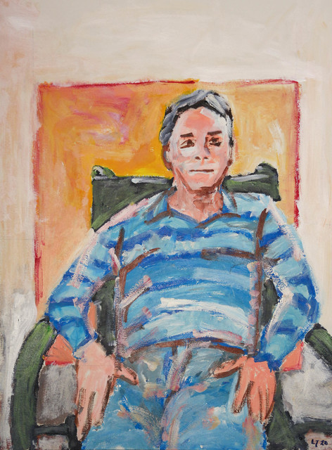 Luong Thai, ‘Oliver’, 2020, Painting, Acrylic on canson watercolor paper, Matthew Liu Fine Arts
