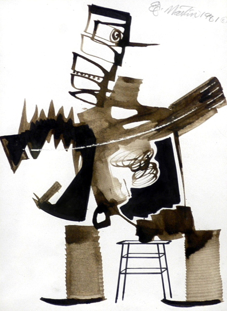 Eugene James Martin, ‘Taxidermist’, 1981, Eugene Martin Estate