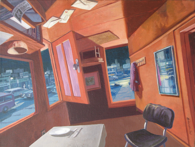 Robert Birmelin, ‘Night Doors, The Doors series (Reversible)’, 2000, Painting, Acrylic on canvas, Stanek Gallery