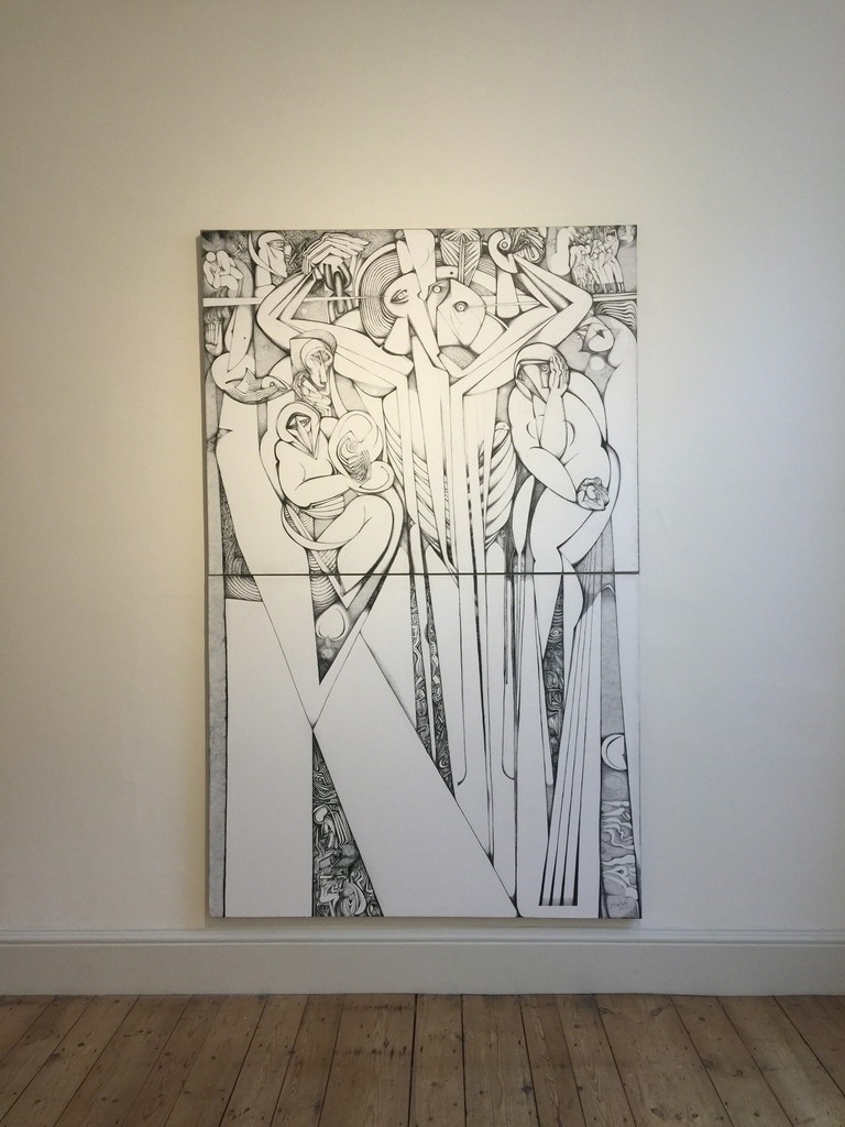 Ibrahim El-Salahi, The Tree, 2012-13 Ibrahim El-Salahi, The Tree, 2012-13