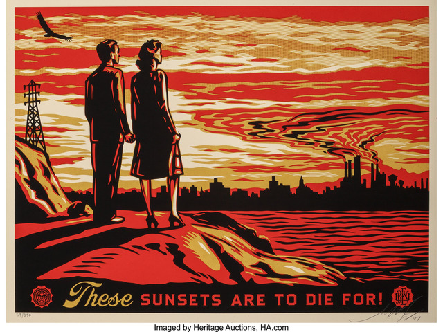 Shepard Fairey (OBEY), ‘Sunset to Die For’, 2007, Heritage Auctions