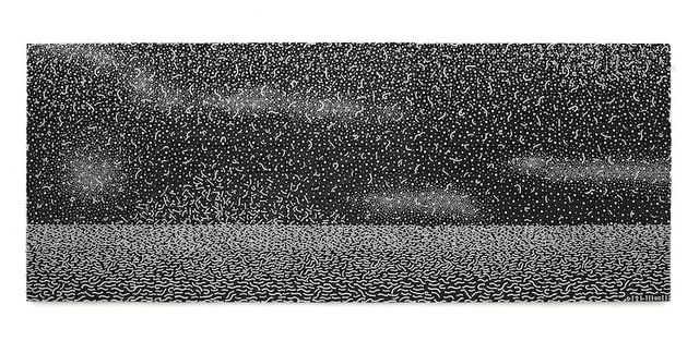 Jaehyo Lee, ‘0121-1110=112051’, 2020, Sculpture, Stainless Steel nails and bolts on wood, Madison Gallery