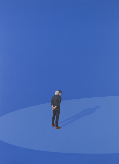 Hugo Lugo, ‘Being and Nothingness in Indigo Blue’, 2019, Cheryl Hazan Gallery