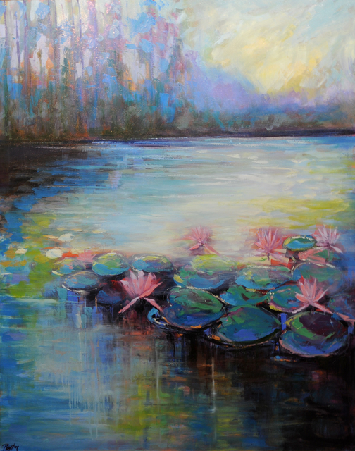 Peyton Hutchinson, ‘Monet's Lilypads’, 2019, Caron Gallery