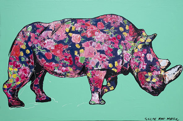 Gillie and Marc Schattner, ‘He was flower child who was all grown up’, 2018, Gillie and Marc Art Gallery