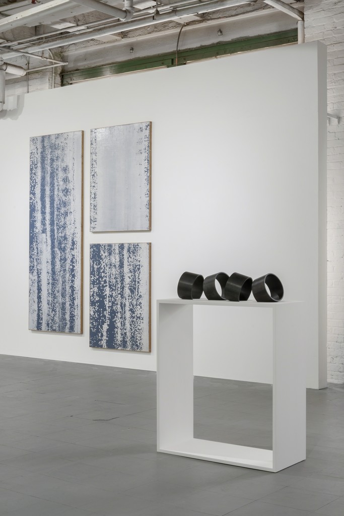 Work by Tobias Waite and Thomas Lendivai in SOFT REBOOT at PROTO Gallery. Work by Tobias Waite and Thomas Lendivai in SOFT REBOOT at PROTO Gallery.