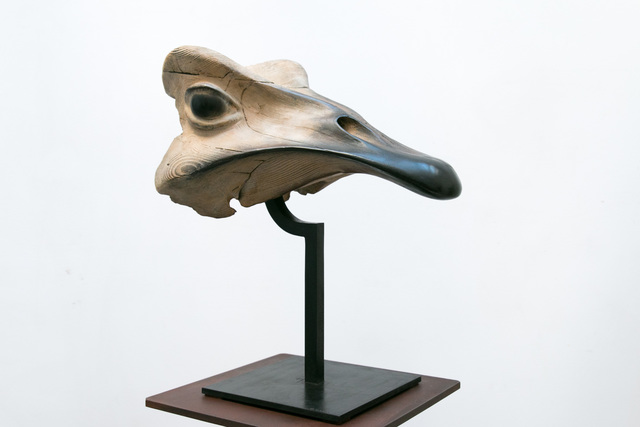 Quentin Garel, ‘AUTRUCHE’, 2017, Sculpture, Bronze, Galerie Loft