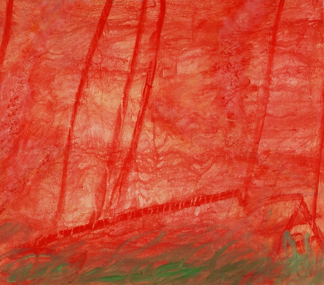 Claude Carone, ‘Red and Green Composition’, 2016, John Davis Gallery