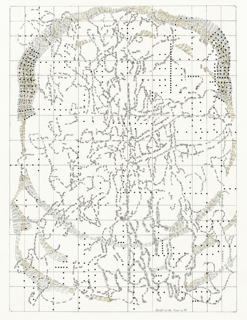 Dieter Appelt, ‘Partitur No. 34’, 2018, Drawing, Collage or other Work on Paper, Ink on paper, Galerie Thomas Schulte