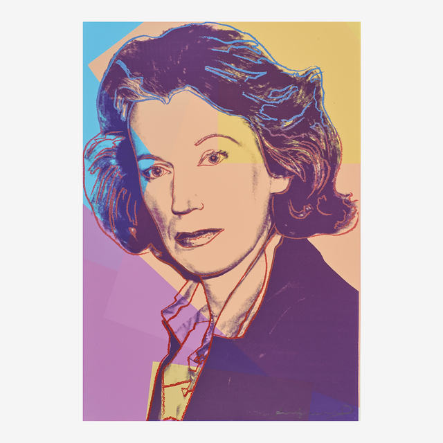 Andy Warhol, ‘Mildred Scheel’, 1980, Rago/Wright