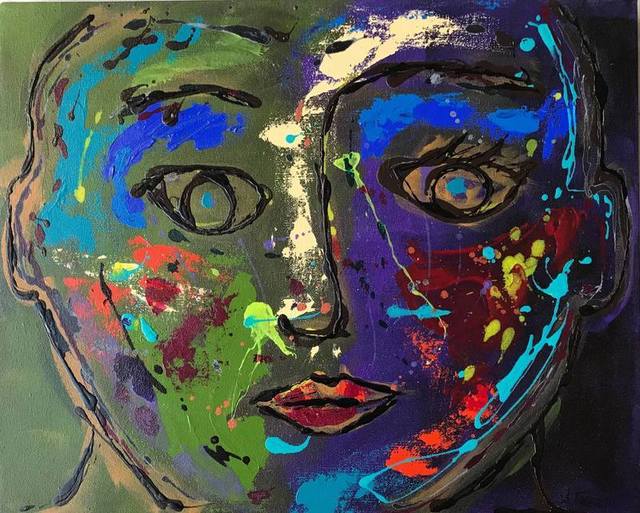 Ana Tatya Neri, ‘Erika’, Painting, Acrylic on Canvas, Galleria Dante