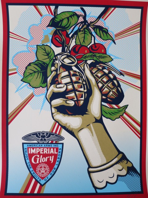 shepard fairey imperial glory shepard fairey imperial glory