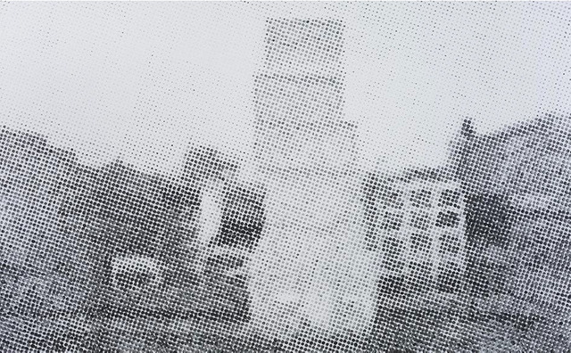 Chen Shaoxiong 陈劭雄, ‘Collective memory - Centre Pompidou-Metz’, 2016, Painting, Ink on canvas, Tang Contemporary Art