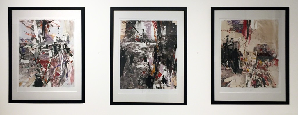 Tom Lieber, Untitled Triptych, monotypes Tom Lieber, Untitled Triptych, monotypes