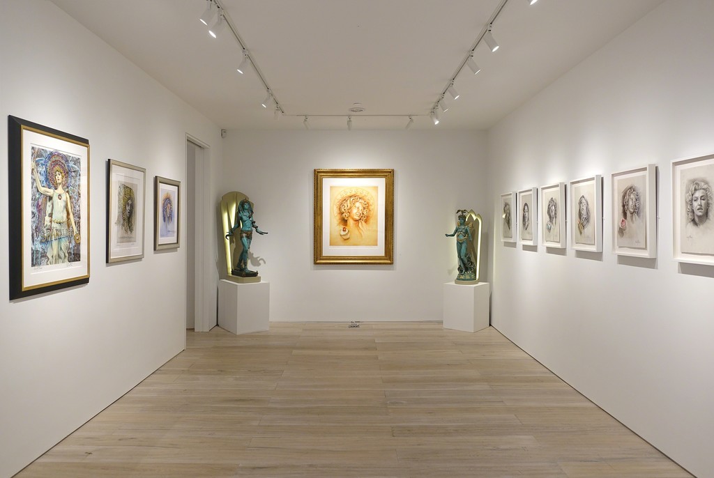 Audrey Flack: Master Drawings from Crivelli to Pollock - Installation view Audrey Flack: Master Drawings from Crivelli to Pollock - Installation view