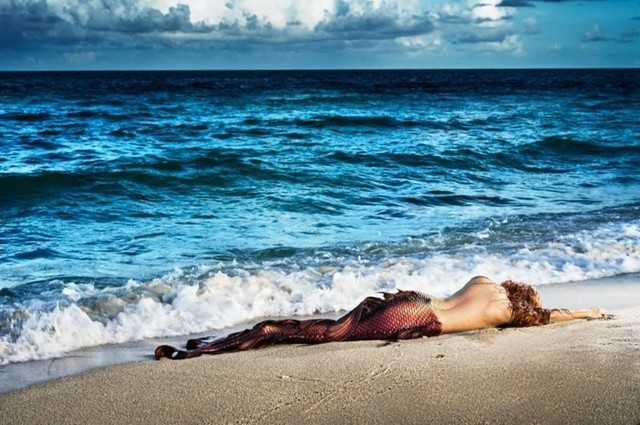 David Drebin, ‘Mermaid in Paradise’, 2014, Photography, Chromogenic Print, CHROMA GALLERY