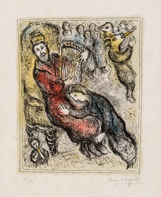 Marc Chagall, ‘Le roi David à la lyre’, 1979, Heritage Auctions