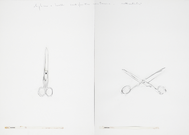 Alighiero Boetti, ‘Maschio Femmina’, 1973, Martini Studio d'Arte