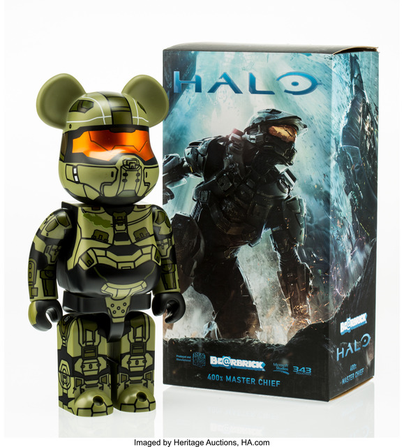 master chief bearbrick