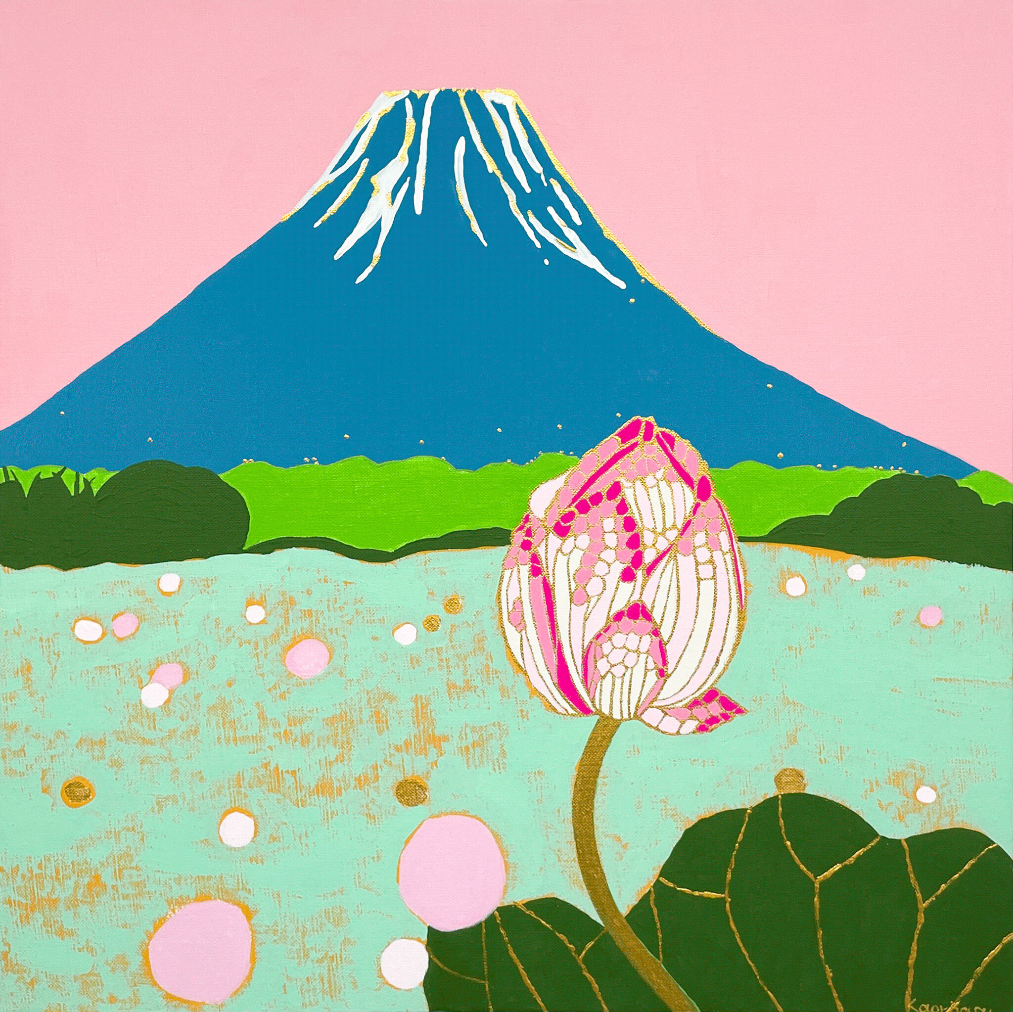 日本の絵　nuknown Japanese art Flat Color, Deep Feeling: Japanese Painting by Kaori Nasu | Artsy