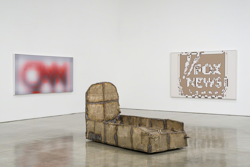 Courtesy of the artists pictured and Gagosian Gallery. Photo by Jeff McLane. Courtesy of the artists pictured and Gagosian Gallery. Photo by Jeff McLane.
