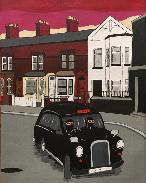 Don Hammontree, ‘Trouble in Belfast, 1982’, 2019, Clyde Hogan Fine Art
