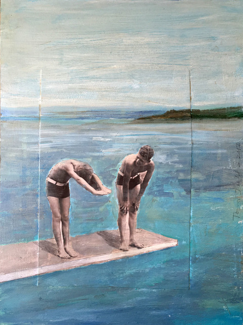 Tom Judd, ‘Diving Lesson’, 2017, Sue Greenwood Fine Art