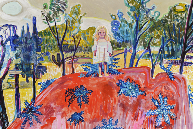 Elizabeth Chapin, ‘Dandelion Hill’, 2018, Painting, Acrylic on canvas, Wally Workman Gallery