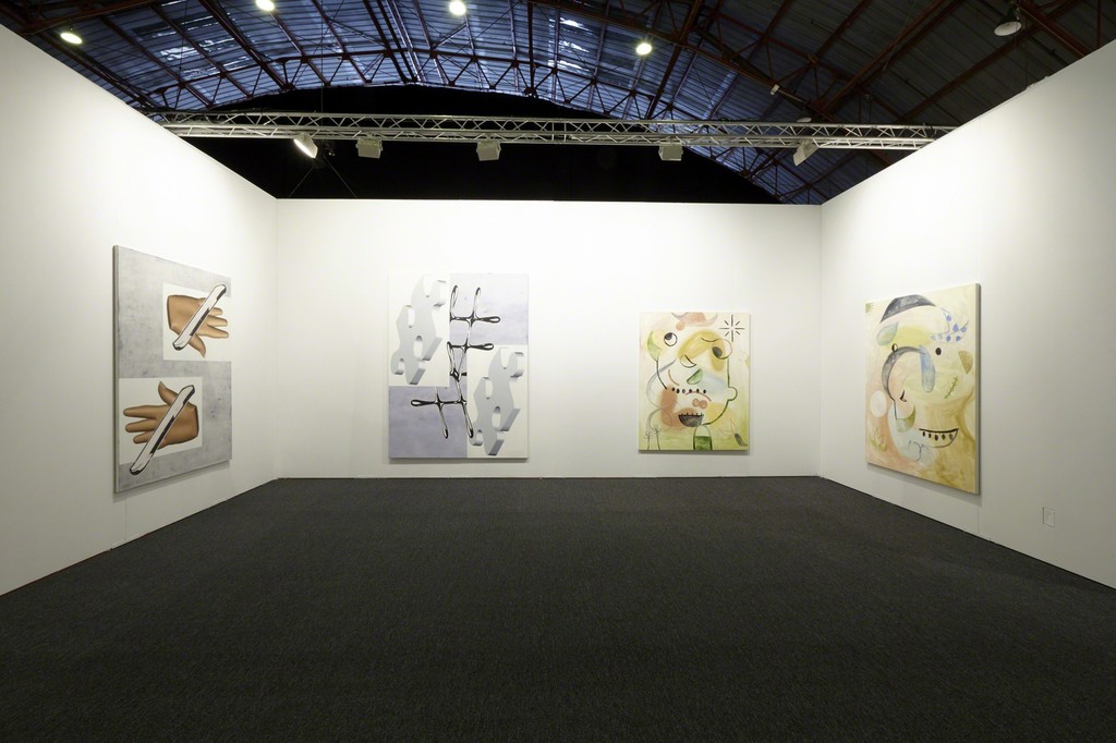 Exhibition view Art Los Angeles Contemporary 2016. Galerie Valentin, Paris. A group show with: Brian Kokoska, Anne Neukamp and David Renggli. © Photos: Rachael Porter / Courtesy of the artists and Valentin, Paris. Exhibition view Art Los Angeles Contemporary 2016. Galerie Valentin, Paris. A group show with: Brian Kokoska, Anne Neukamp and David Renggli. © Photos: Rachael Porter / Courtesy of the artists and Valentin, Paris.