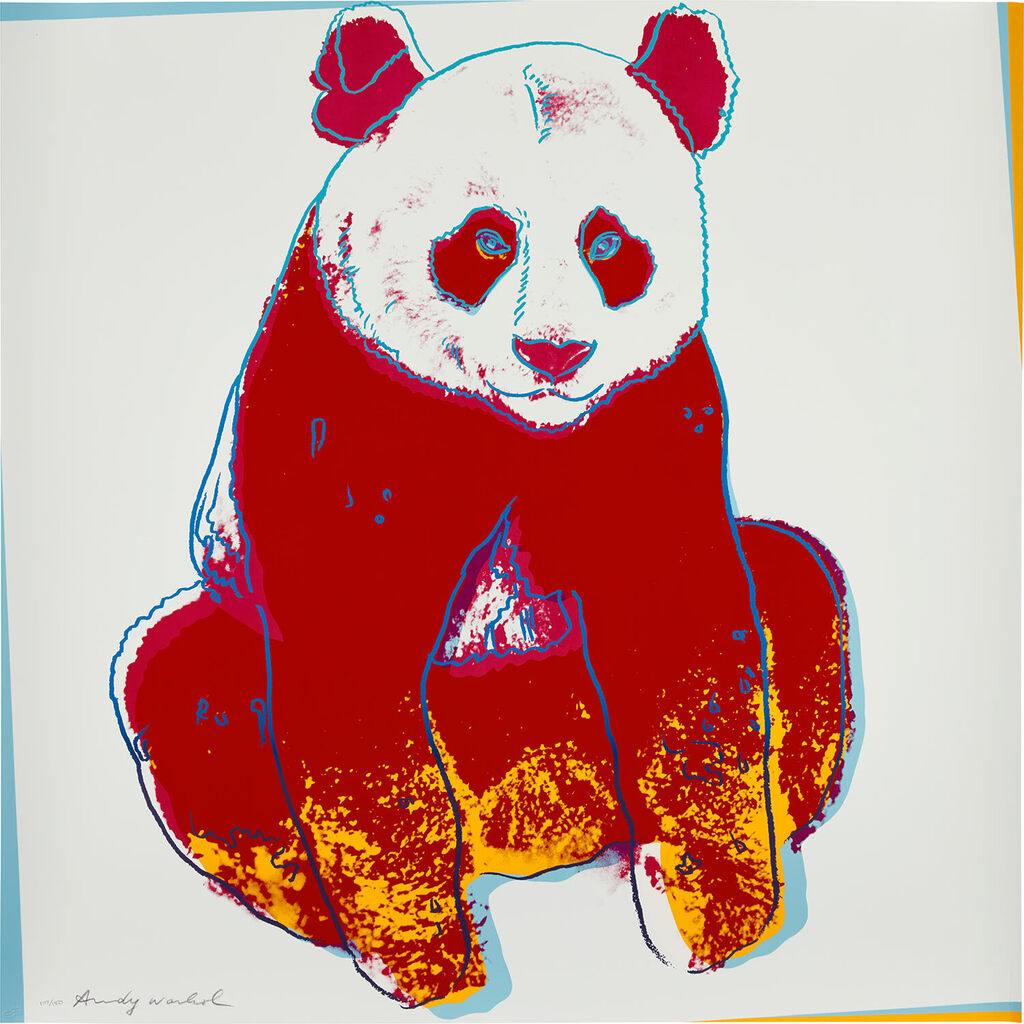 Andy Warhol - Giant Panda, from Endangered Species (F & S. 295)