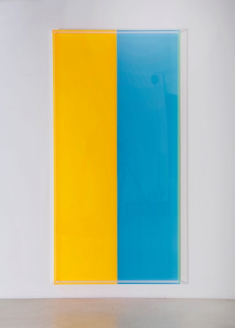 Regine Schumann, ‘colormirror orange türkis bonn’, 2019, Galerie Judith Andreae