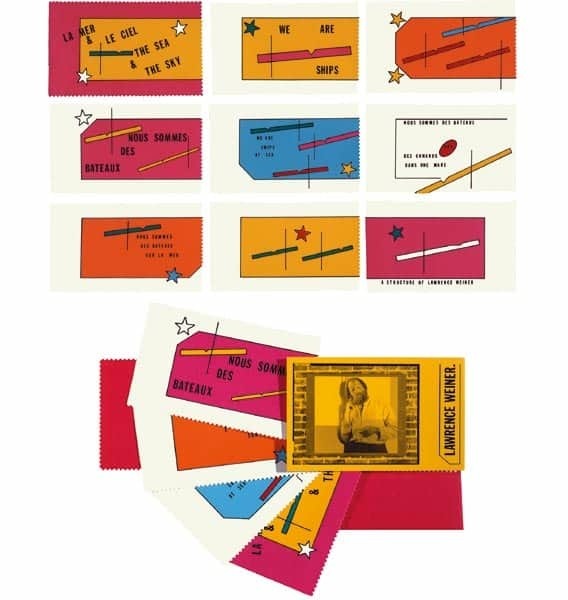Lawrence Weiner, ‘La Mer et le Ciel’, 1986, artrepublic