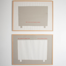 Jaroslaw Kozlowski, Grey TV-Set Out Of Political Context & Grey Context of Absent TV-Set Out of Political Context (1982-92)