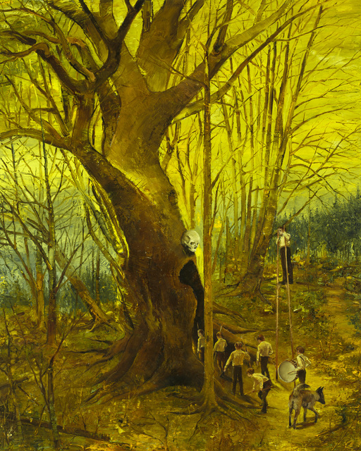 Jarmo Mäkilä, ‘The Gate of Secrets’, 2018, Painting, Oil on canvas, MAKASIINI CONTEMPORARY