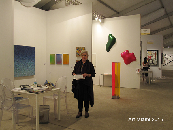 Booth view 2015: Galerie Renate Bender at Art Miami Art Fair Booth view 2015: Galerie Renate Bender at Art Miami Art Fair