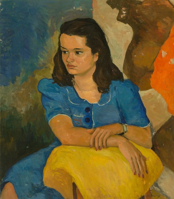 Angel Botello, ‘Portrait of Consuelo Ulloa’, Heritage Auctions