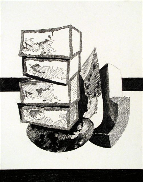 Jose M. Ciria, ‘London Boxes Drawings’, 2014, Blanca Soto Arte