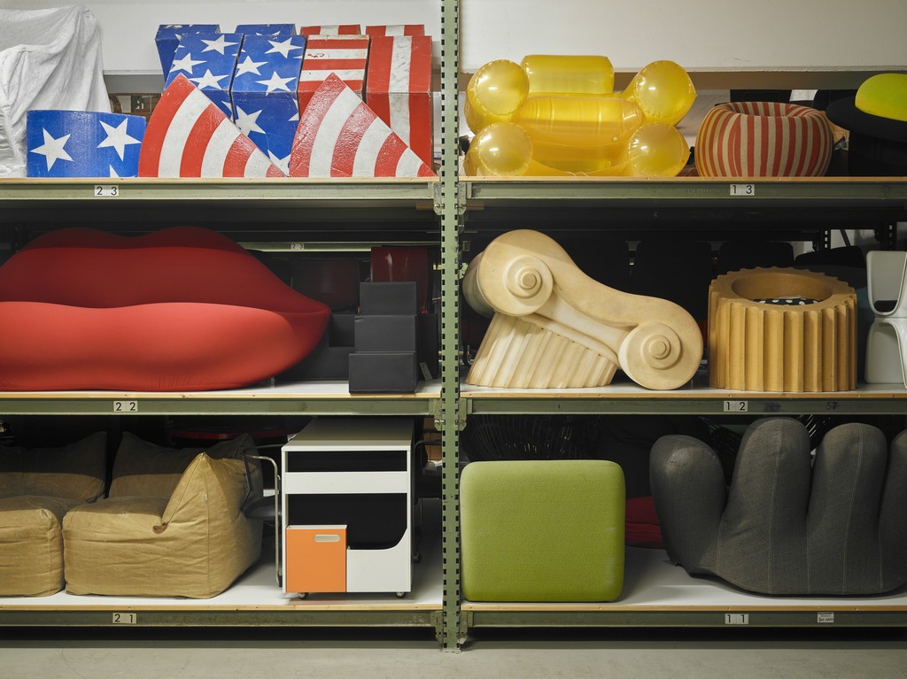 View into existing collection, not accessible for public,
photo © Vitra Design Museum, Florian Boehm View into existing collection, not accessible for public,
photo © Vitra Design Museum, Florian Boehm