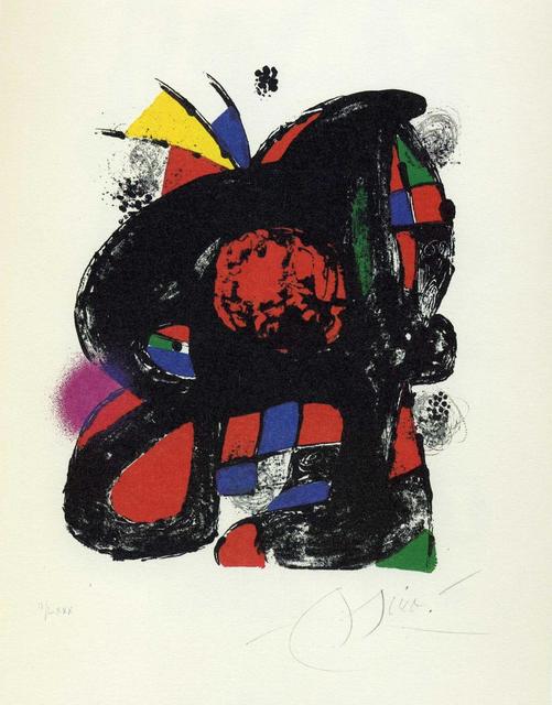 Joan Miró, ‘Miró Litògraf IV’, 1982, Galeria Joan Gaspar