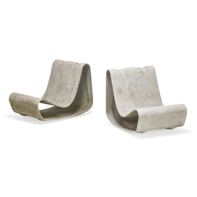 Willy Guhl, ‘Pair of lounge chairs, Switzerland’, Rago